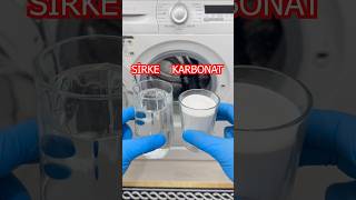 Karbonat ve Sirkeyi Böyle Kullanın Çamaşır Makinesi Temizleme  Cleaning tipstricks shorts [upl. by Akina]