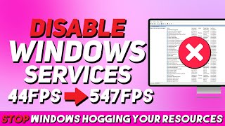 Maximize Gaming Performance Disable THESE Services on Windows 🎮💻 [upl. by Anaej]