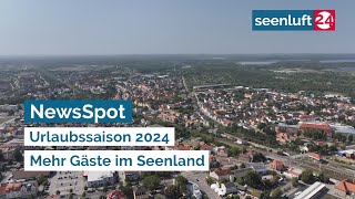 NewsSpot Urlaubssaison 2024  Mehr Gäste im Seenland [upl. by Poulter]