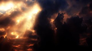 Dark Sky Fast Moving Clouds Background Video Effect Footage [upl. by Niveek817]