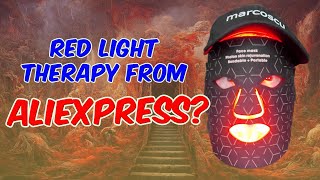 AliExpress Red Light Therapy Mask Review [upl. by Esserac]