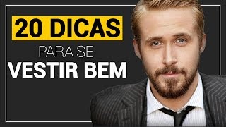 ⚫️ 20 DICAS DE COMO SE VESTIR BEM PARA HOMENS  MODA MASCULINA [upl. by Ainevul372]