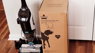 Bissell CrossWave Cordless Max Vacuum amp Mop Unboxing amp Clean [upl. by Messere]