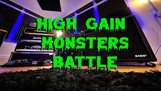 HIGH GAIN MONSTERS BATTLE  EVH 5150III DIEZEL Herbert amp MESA BOOGIE Dual Rectifier FIGHT [upl. by Ahsile]