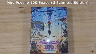 Unboxing Mob Psycho 100 Season 3 Limited Edition [upl. by Asilla]