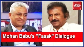 Mohan Babus Famous quotFasakquot Dialogue  With Rajdeep Sardesai [upl. by Ariaes]