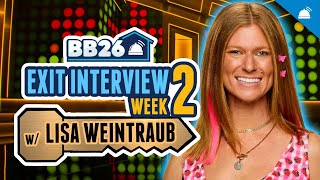 BB26 Exit Interview with Lisa Weintraub  Big Brother 26 [upl. by Bausch]