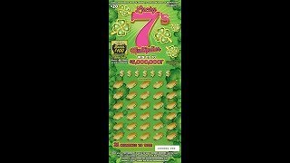 Lucky 7’s Multiplier Scratchers California Lottery 20 Ticket Win 5000000 🍀7️⃣💵 [upl. by Asselem]