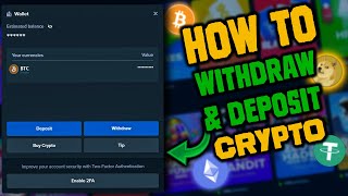 How to deposit amp withdraw Crypto from Stake INDIA [upl. by Ammann597]