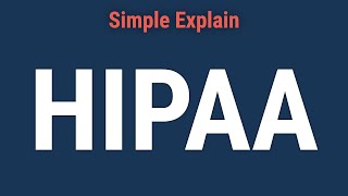 What Is the Health Insurance Portability and Accountability Act HIPAA [upl. by Jandel]