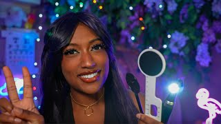 ASMR  Detailed Eye Exam Light Triggers Glasses Fitting Medical Roleplay for Sleep [upl. by Templas]