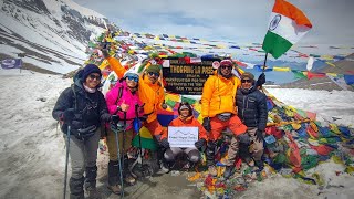 Annapurna Circuit Trek April 2024 Full Video [upl. by Merriman]