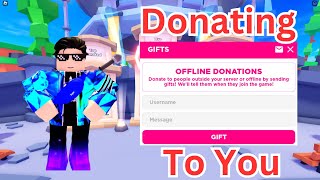 🔴LIVE PLS DONATE DONATING TO FANS  ROBLOX hhazem [upl. by Nanyk311]