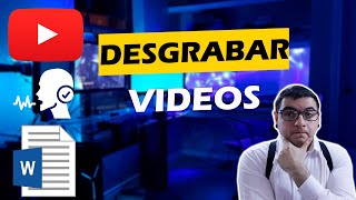 ✅Convertir o Desgrabar un video de Youtube a texto online  Resumirlo 🚀 Rápido [upl. by Yoral]