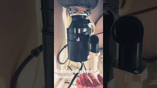 Garbage disposal remove how to remove a garbage disposal when stuck [upl. by Adleremse]