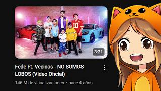 Estas Son Las CANCIONES MÁS VISTAS de los YOUTUBERS FAMOSOS [upl. by Vharat]