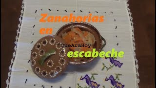 Zanahorias en escabeche DIY [upl. by Amil571]