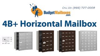 Budget Mailboxes  4B Horizontal Mailbox [upl. by Kcirad]