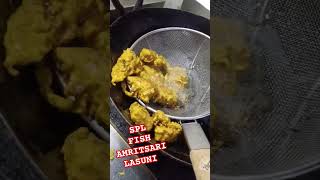 FISH AMRITSARI  FISH AMRITSARI  LASUNI CHEFS LASUNI  🐟🌿 famouschefs food [upl. by Laaspere]