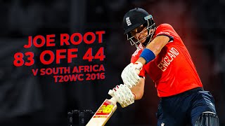 A Joe Root special at Wankhede  SA v ENG  T20WC 2016 [upl. by Eninotna770]