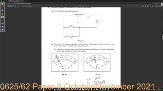 IGCSE Physics 062562 OctNov 2021 Q2 [upl. by Moira]