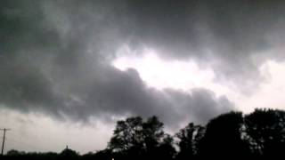 Eaton TownshipNorth Ridgeville Ohio Tornado 051214 Inflow Notch [upl. by Lobel]