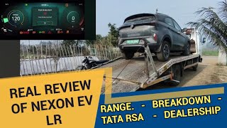 NEXONEV LR review with Breakdown TATA RSA  Dealerships experience tataev 2024 nexon [upl. by Sirrot]