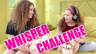 Try Not To Sing Along Whisper Challenge Haschak Sisters [upl. by Mayap544]