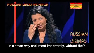 Margarita Simonyan complains about injustices in Russia [upl. by Chicoine]