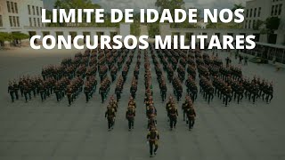 Sobre o limite de idade nos concursos militares Das Forças Armadas [upl. by Melone328]