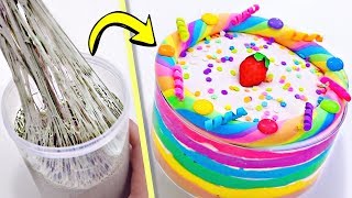 Extreme SLIME MAKEOVER Can You Transform EVERY Slime Into RAINBOW SLIME [upl. by Salangi]