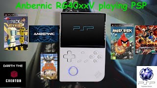 Anbernic RG 40xxV playing PSP retrogaming anbernic psp rg40xxv [upl. by Ramirol355]