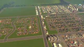 Cities Skylines ON PS5 GAMEPLAY grid city [upl. by Osman]