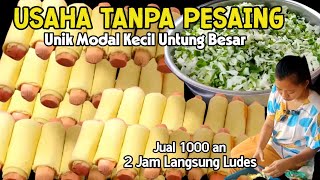 12 JUTA  BLN MODAL KECIL UNTUNG BESAR DENGAN USAHA INI BISA KEBELI RUMAH amp TANAHIDE USAHA [upl. by Grewitz]