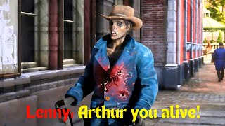 Dead Lenny SAVES Arthur from Saint Denis Jail in RDR2 [upl. by Peacock]