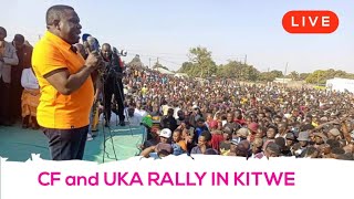 Opposition UKA alliance first Public Rally in Kitwe [upl. by Kcorb]