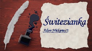 Świtezianka Adam Mickiewicz  Audiobook PL [upl. by Huesman]