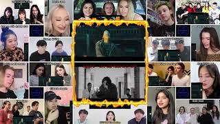 Agust D  대취타 Daechwita MV  reaction mashup [upl. by Lemkul]