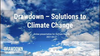 Project Drawdown – Solutions to Climate Change [upl. by Oliver179]