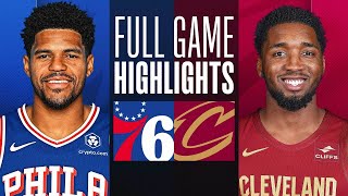 76ERS at CAVALIERS  FULL GAME HIGHLIGHTS  March 29 2024 [upl. by Yila]