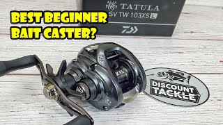 Unboxing the best midpriced bait casting reel for beginners  Daiwa Tatula SV TW103 [upl. by Jaycee744]