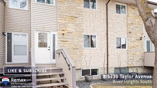 Condo For Sale at 81730 Taylor Avenue in River Heights South [upl. by Noirb441]