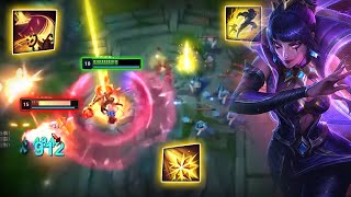 Rank 1 Leblanc  His Combos is too CLEAN  LEBLANC sv DIANA  Esub [upl. by Ailgna]