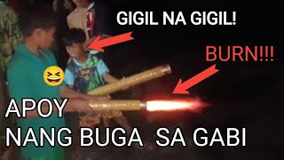 BUGA PART 2 SA NEW YEAR  KITANG KITA YUNG APOY [upl. by Aihsetan]