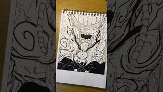 Drawing Obito amp Gedo mazo part 1 drawing drawinganime narutoshippuden obitouchiha [upl. by Alyss]