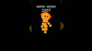 Justin 1997 AD 2007 AD 2017 AD 2025 [upl. by Notliw458]