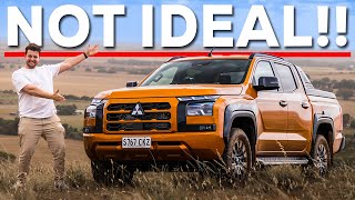 2024 Mitsubishi Triton Review HONESTLY NOT what I hoped [upl. by Fahey]