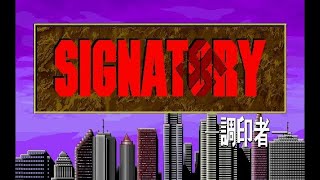 Signatory  X68000  Soundtrack  Package  HQHD [upl. by Reynold]