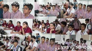 VRS VJ School  ROBOTICS COMPETITION IITHyderabadofficial [upl. by Kellene222]