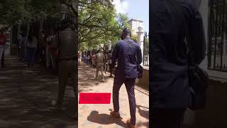 Fearless Gen Z Face Anti Protest Police today in Nairobi Cbd At End Femicide Protest [upl. by Cesaria784]